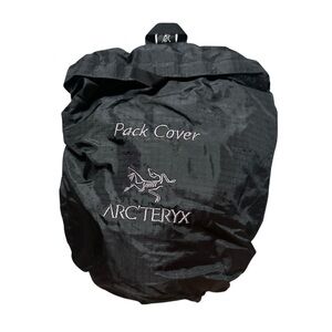Arc'teryx M Pack Shelter Black Lightweight Packable‎ Rain Cover for Backpacks